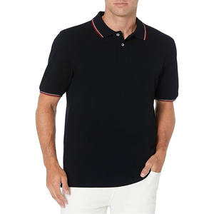 Coton pour hommes de qualité supérieure pour polo Hit Color Block Impression à manches courtes Vêtement numérique teint fabriqué par Dress Sports - Product Image 4
