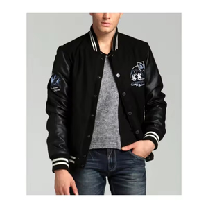 Customized 100% Nylon Unisex Fashion Print Sublimation Hooded Front Stand Waterproof Windproof Breathable Winter Thin Varsity - Product Image 3