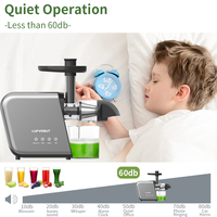 Professionele Stille Stille Smoothie Juicer Koudgeperst Fruit Ananas Slow Juicer Machine
