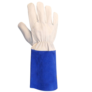 Nouveau 2025 Gants de soudage sur mesure de qualité supérieure en gros Gants de travail d'hiver avec gant de soudage en cuir de vache fendu - Product Image 5