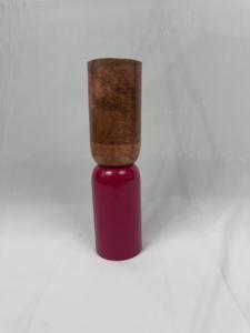 Luxury Rustic Antique Distressed Decorative Wooden <b>Pillar</b> Candle Holder Art Design Candle Holder for Home Decor from India - Product Image 5