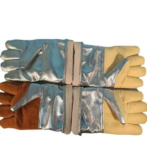 ถุงมือเชื่อมหนังแบบระบายอากาศได้ถุงมือเชื่อมมีสไตล์แบบย้อนกลับ - Product Image 5