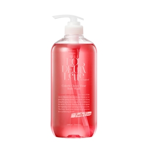 L'ODEURLETTE en ANGLETERRE COLORFIT CHERRY FLEUR BODY WASH 500ml Fabriqué en Corée - Product Image 1