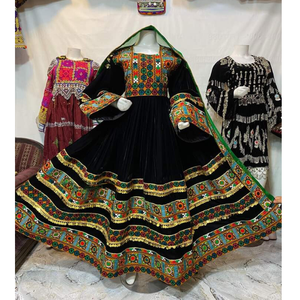 Robe afghane de haute qualité pour femmes, designs personnalisés, robes de mariage et de soirée, respirantes, manches longues, grandes tailles, vêtements pour femmes - Product Image 2