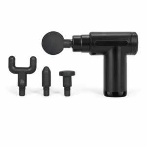 Masseur électrique portable noir Livoo pour le corps, la tête, le cou, les jambes, massage par vibration profonde des tissus, fonctions de massage par percussion, chaleur - Product Image 5