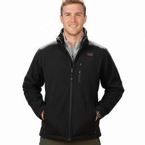 Chaqueta Calefactable Personalizada de Fábrica de Marcas Reconocidas, Chaqueta de Invierno para Hombre con Almohadillas de Calefacción de Fibra de Carbono - Product Image 4