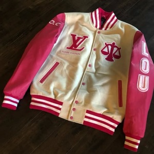 Wholesale Outdoor Baseball Jacket for Men Custom Logo Letter College Letterman Plus Size Streetwear Coat - Product Image 2