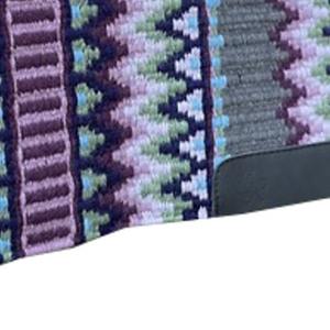 Tapis de selle western multicolore ASHMIRA EQUESTRIAN en laine 100 % néo-zélandaise, tailles personnalisées pour l'équitation – Vente chaude - Product Image 3