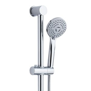 Riel de ducha de latón cromado Varia 5-Jet IX, caja de ducha, paquete de 1 accesorio esencial para cuarto de Ducha - Product Image 2