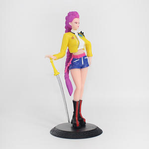 Nouvelle figurine de collection Kpop Hunter Demon Girl Group en boîte mystère de 4 pouces, modèle artisanal, décoration de bureau, <span class=keywords><strong>jouet</strong></span> amusant à démonter - Product Image 2