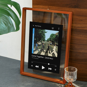 Transparent Double Acrylic Shadow Box Picture <strong>Frame</strong> With Wooden Decorative <strong>Floating</strong> Design For Home Display Cases - Product Image 3