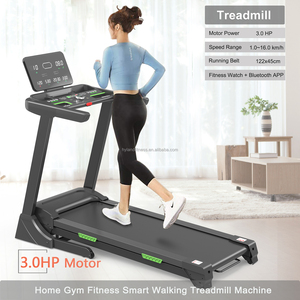 Tapis de course électrique pliable 3.0HP à absorption des chocs, avec application <span class=keywords><strong>Bluetooth</strong></span> et écran LED, pour entraînement <span class=keywords><strong>cardio</strong></span> à domicile – Vente directe usine - Product Image 6