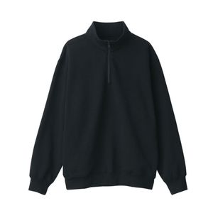 Sudadera Unisex de Alta Calidad con Cierre de 1/4, Sudadera de Forro Polar con Cuello Redondo, Sudadera con Media Cremallera, 100% Algodón, Sudadera con Capucha de Dibujos Animados con Bordado - Product Image 1