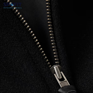 Veste universitaire pour homme avec logo personnalisé brodé sur le devant, 100% laine, respirante, streetwear d'hiver pour homme - Product Image 6