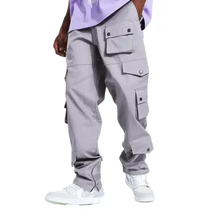 2023 Spring New Arrival Fashion Skater Boy Training Pants Men Street wear Loose Fit Trousers Sweatpants For Men