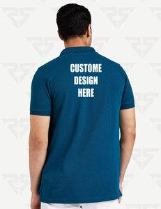 Hombres camisetas de media manga regular Fit Polo camisetas para hombres OEM personalizado logo Polo camisetas para hombres - Product Image 4