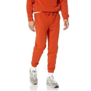 Men's Joggers Brand <b>Trousers</b> Men Pants Red Color Fleece <b>Warm</b> Threaded Cuffs High Quality Fleece Jogger <b>for</b> Casual - Product Image 1