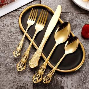 Juego de cubiertos clásico de inspiración europea para experiencias gastronómicas de calidad para restaurantes y hoteles, cena y Servicio de ensalada - Product Image 2