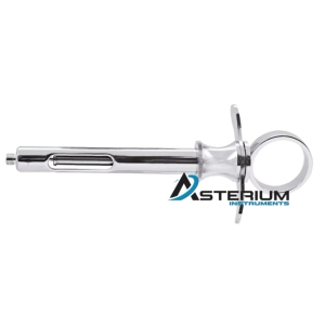 Jeringa de Aspiración Dental Asterium Tipo Cook-Waite 1.8 mL Autoclavable de Acero Inoxidable con Certificación CE, Instrumentos Quirúrgicos Dentales - Product Image 1