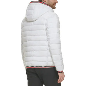 Mens Warm Puffer Jacket Lightweight Quilted Down <b>Filled</b> Windproof Coat Outdoor Fashion Winter Outerwear - Product Image 2