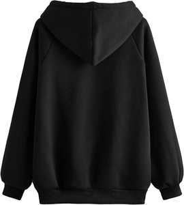 Sudadera CON CAPUCHA DE 500gsm de peso pesado transpirable con estampado de pantalla de tendencia informal hecha en fábrica - Product Image 2