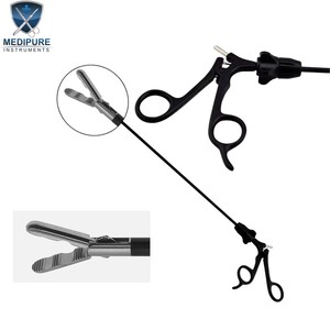 Pinza Endoscópica para Fondo de Ojo, Maxi Grip, para Vesícula Biliar, con Dientes Cruzados, 5 mm x 31 cm, Instrumento Laparoscópico, MEDIPURE INSTRUMENTS - Product Image 3