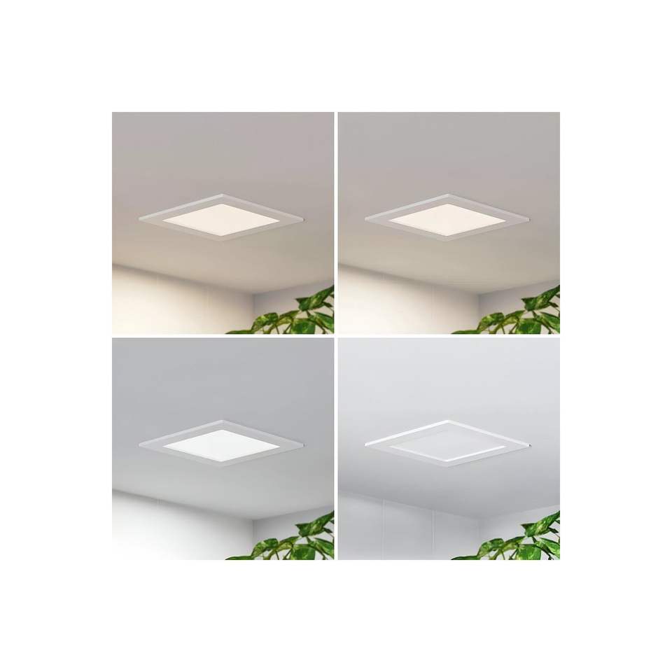 MX-1028N - 6W 4000K Warm White White Case Recessed Square LED Panel