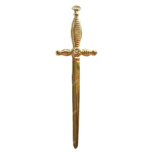 BIJOU MAÇONNIQUE REGALIA GILT POUR COLLIER D'OFFICIER DE MEMPHIS MISRAIM RITE COOFER - Product Image 1