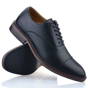 Ensemble de chaussures en cuir marron de qualité supérieure pour hommes, design élégant et semelle durable, chaussures en cuir noir de haute qualité pour occasions formelles - Product Image 6