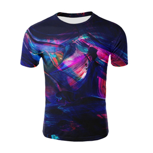 T-shirts personnalisés de haute qualité pour hommes Chemises vierges à impression par sublimation haut de gamme - Product Image 1