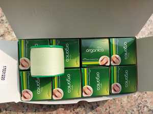 8ชิ้นแกนม้วน300เมตรที่กำจัดขนคิ้วด้ายฝ้ายเกลียวเธรดการทำแผนที่คิ้ว (ORGANICA, 8) - Product Image 6