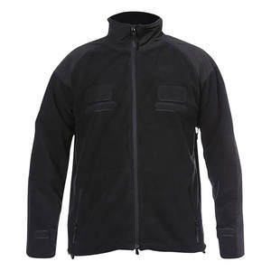 Lightweight Breathable Eco-Friendly <b>Sherpa</b> <b>Men's</b> Winter <b>Jacket</b> Windproof Outdoor Use Stand Collar Front Logo Casual Customizable - Product Image 1