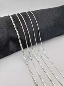 Cadena de caja de Plata de Ley 925 de excelente calidad para hombres y mujeres diseñador hecho a mano diseño clásico de moda tamaño personalizado - Product Image 4