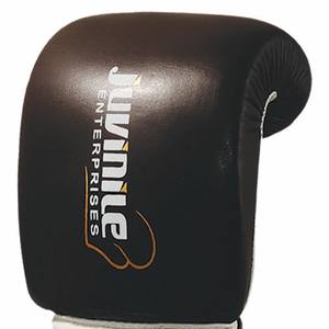 Nouvelle conception, logo personnalisé, gants de boxe légers, respirants, en cuir de vache véritable, pour la compétition. - Product Image 3