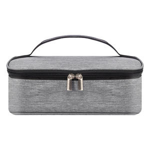 Haute qualité isolé feuille d'aluminium doublure fermeture à glissière Portable thermique réutilisable Shopping fourre-tout pour un usage quotidien sacs isothermes - Product Image 1