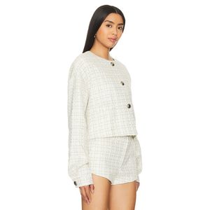 Giacca Bianca Lioness Coco con Bottoni Decorativi - Product Image 2