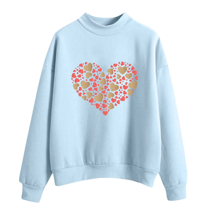 Women's Long-Sleeved Casual Blouse Plover Hood Letter Printing Sweatshirt Top Winter Temperament <b>Puff</b> Technics Solid Pattern - Product Image 1