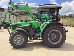 NOUVEAU Tracteur à roues Deutz-Fahr 4080 E 70 CV 4x4 avec boîte de vitesses et pompe moteur pour usage agricole - Product Image 3