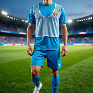 USA TRADE ASSURANCE Premium Custom Print Sportswear <b>Crop</b> <b>Top</b> Football T Shirt Oversized Mesh Football Jersey Mesh Soccer Jersey - Product Image 1