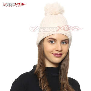 Chunky Knit <b>Beanie</b> For <b>Women</b> Warm And Stretchy Hat Ideal For Autumn And Winter Days Stylish <b>Beanie</b> For <b>Women</b> - Product Image 1