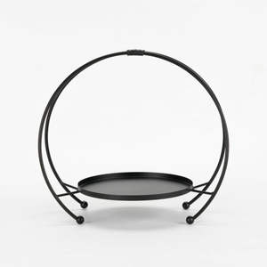 <b>Top</b> Selling Design With 3 Layer Hanging Crystals Style Unique Fancy Modern Cake <b>Stand</b> Customized logo Print - Product Image 3