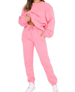 Sweat-shirt en coton surdimensionné pour femmes avec tissu en polaire doux et coupe décontractée pour un style streetwear quotidien - Product Image 2