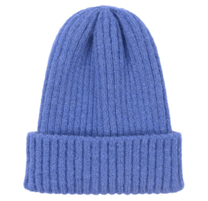High Quality <b>Winter</b> Plain Dyed Custom Beanie Hat 100% Acrylic Warm Knitted Beanie Custom Logo Wholesale Rate OEM 2025 - Product Image 6