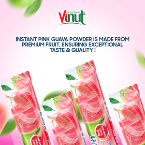 Polvo de guayaba Rosa instantáneo orgánico OEM, zumo de frutas y verduras con sabor a azúcar, etiqueta privada personalizable, embalaje en caja ODM - Product Image 6