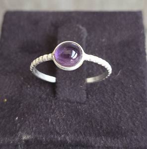 Anillo de plata de ley unisex hecho a mano, piedra preciosa de cuarzo bohemio para aniversario de boda o fiesta, regalo elegante - Product Image 6