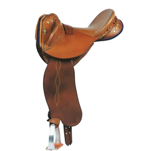 Selle de randonnée à cheval faite à la main, nouvelle arrivée, selle de course à cheval en cuir traditionnel pour la randonnée à cheval et les selles de roping - Product Image 2