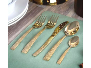 Modern Stainless Steel <b>Flatware</b> <b>Set</b> With Flower Design Handle Perfect For Wedding Kitchenware And Elegant Tabletop Settings - Product Image 6