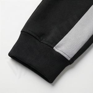 Ensemble de survêtement pour femmes, combinaison de couleurs personnalisée, grandes poches avant, manches élastiques, capuche, vêtements de sport décontractés, ensemble de jogging - Product Image 6