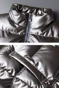 Chaleco Acolchado Personalizado para Hombre, Impermeable, Transpirable, Cálido, con Cuello Alto, Sin Mangas, Chaqueta para Exteriores, para Senderismo y Correr - Product Image 2