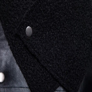 Chaqueta de Cuero de Piel de Oveja Genuina para Hombre de Alta Calidad al por Mayor - Product Image 5